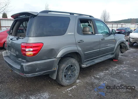 2004 Toyota Sequoia Limited V8 from USA, damaged, VIN 5TDBT48A64S208651